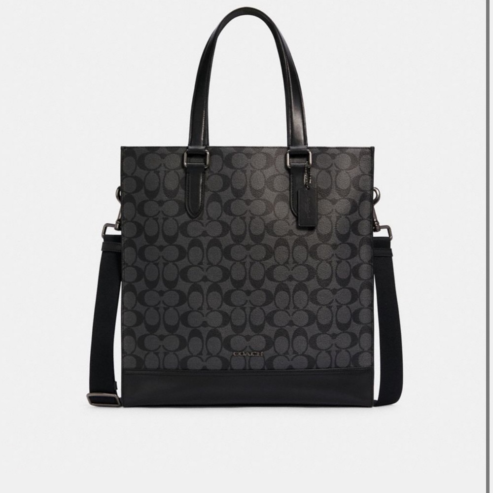 Coach “Brief Case” Shape bag
